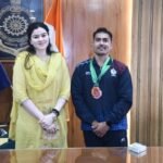राजनांदगांव का गौरव, देश का सम्मान: किर्गिस्तान में कांस्य पदक जीतने वाले सितलेश पटेल का सम्मान